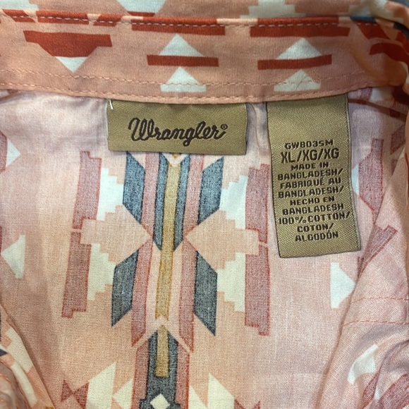 Wrangler retro vibe XL kids pearl snap - Picture 5 of 5